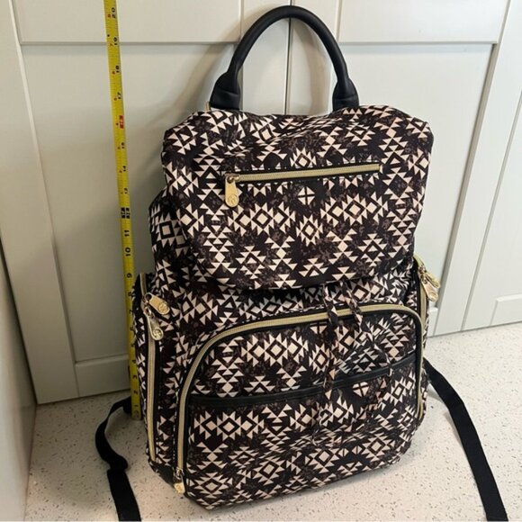 FISHER-PRICE Shiloh Southwest Aztec Deluxe Diaper Bag Backpack - Picture 8 of 15